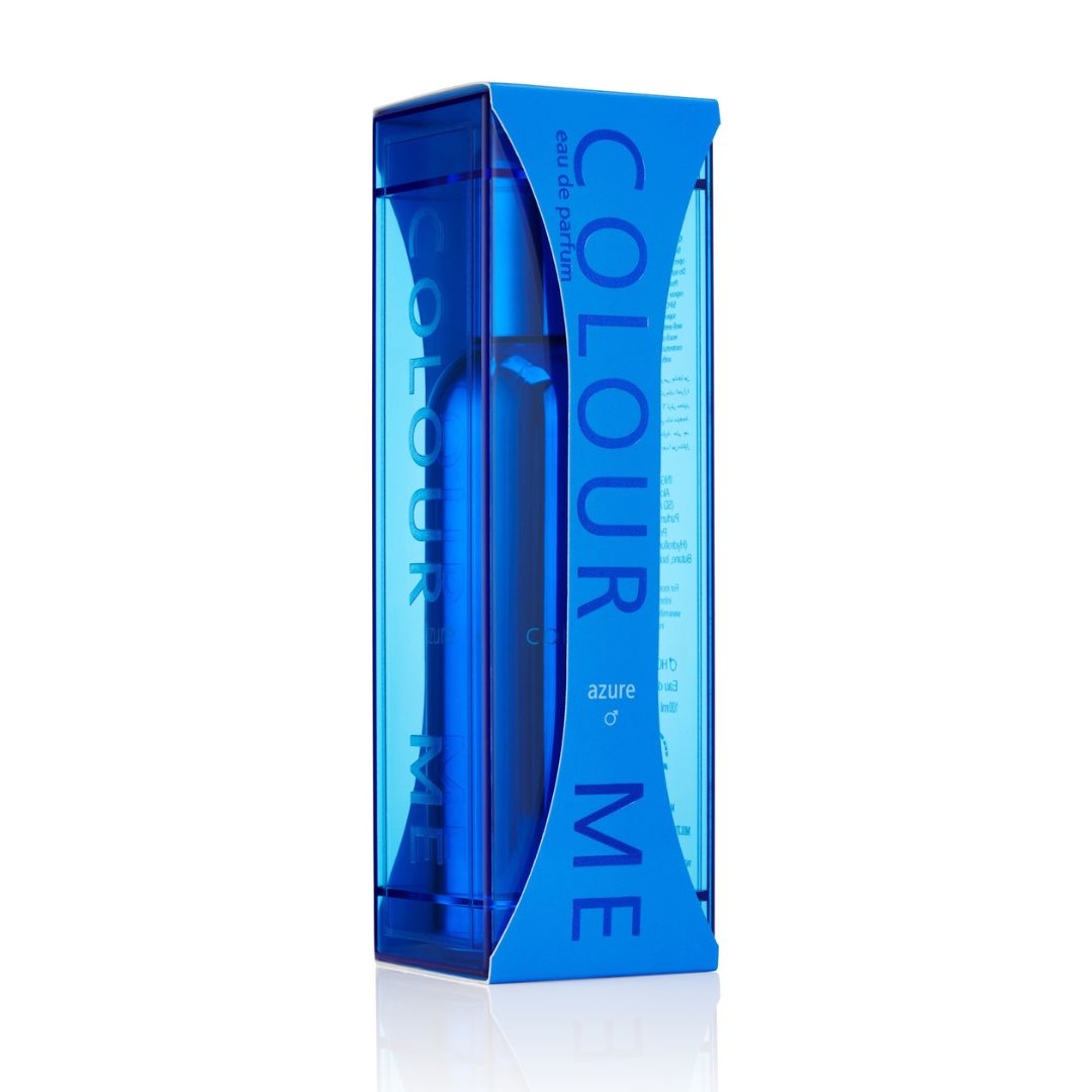 Apa de parfum pentru barbati Colour Me Azure, Milton-Lloyd Fragrances, 100 ml - imagine 2