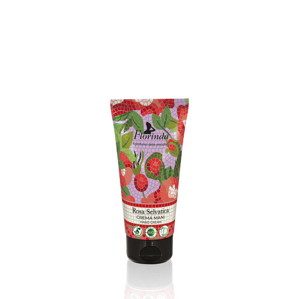 Crema de maini vegetala Florinda cu parfum de Trandafir Salbatic, La Dispensa, 75 ml - imagine 2