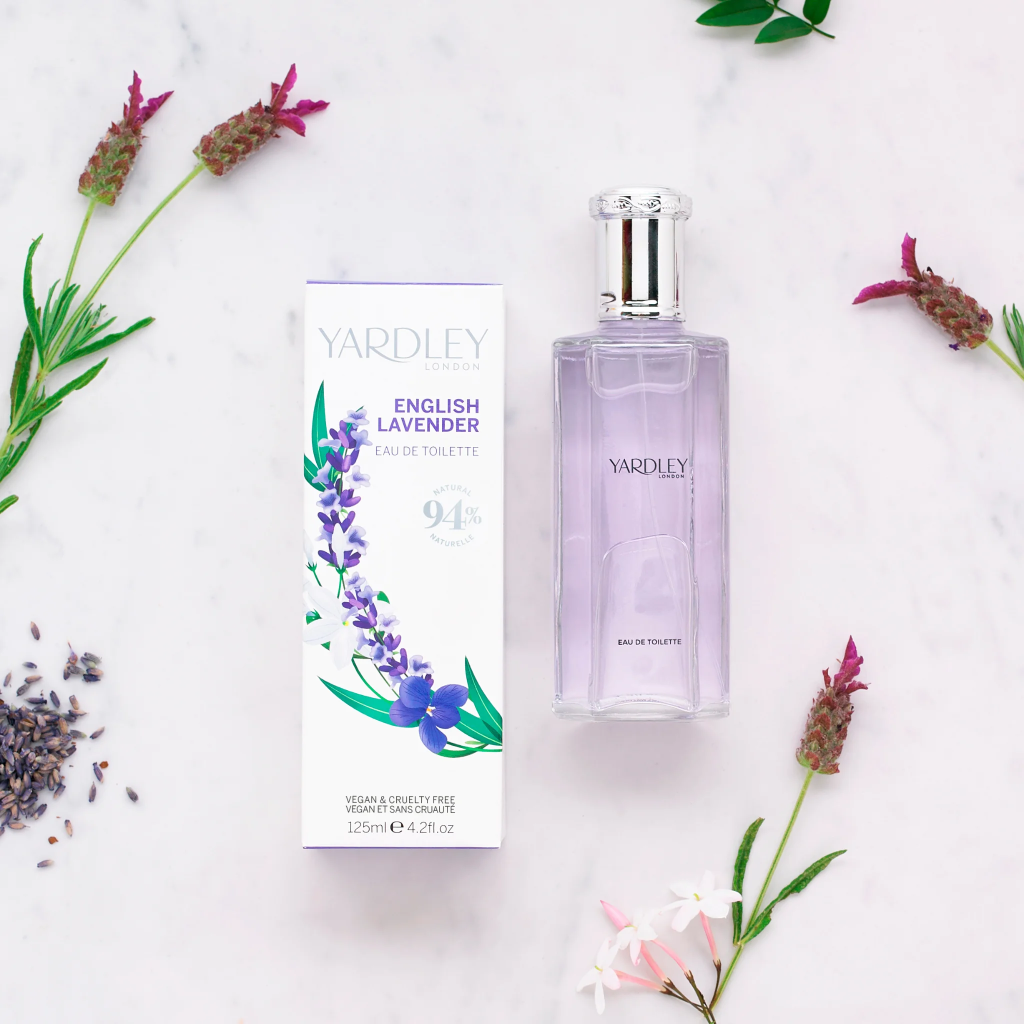 Apa de toaleta cu note de lavanda, English Lavender, Yardley, 125 ml - imagine 2