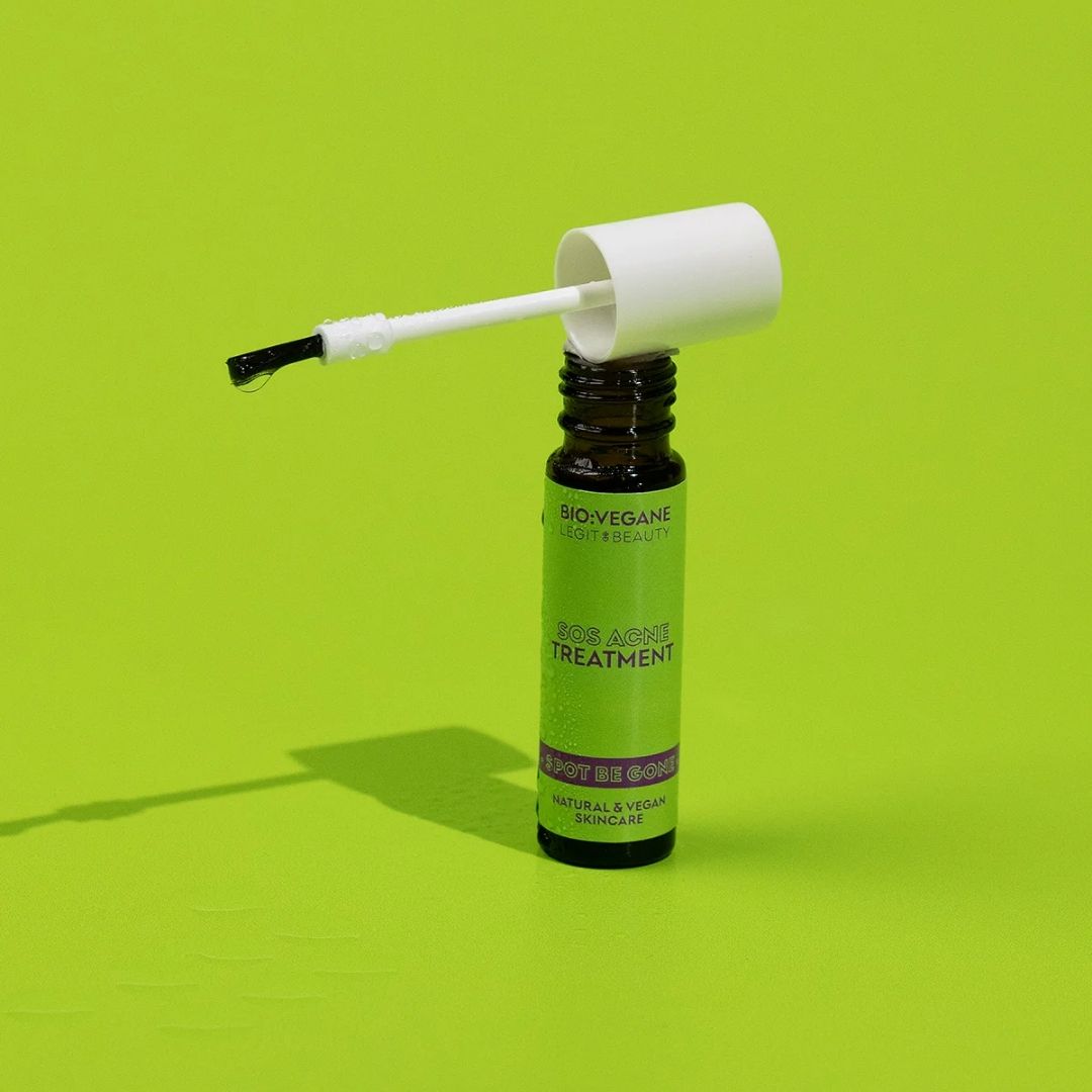 Tratament S.O.S pentru acnee, Spot Be Gone, Bio:Vegane Legit Beauty, 7.5 ml - imagine 2