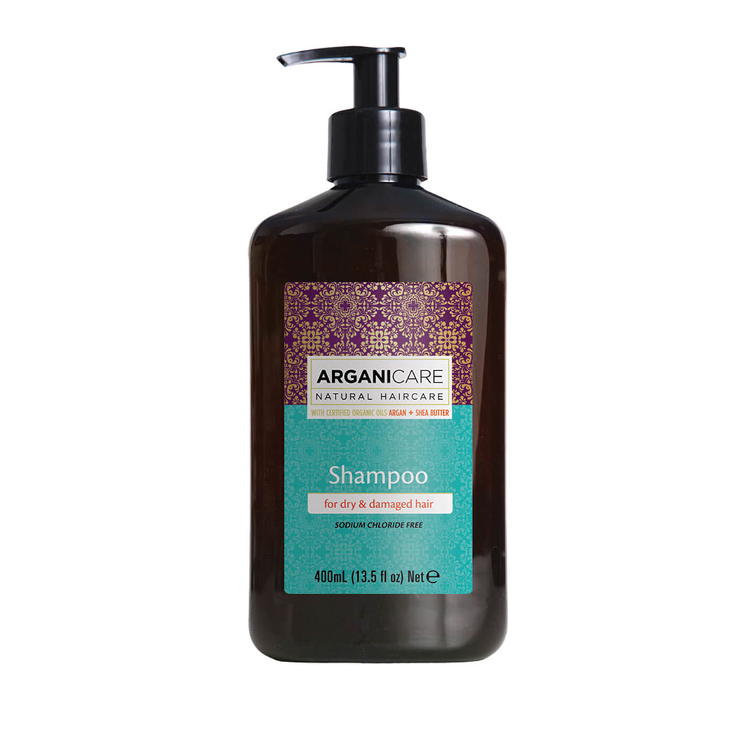 Sampon reparator si hidratant cu ulei de argan, pentru par uscat si degradat, Arganicare, 400 ml - imagine 2