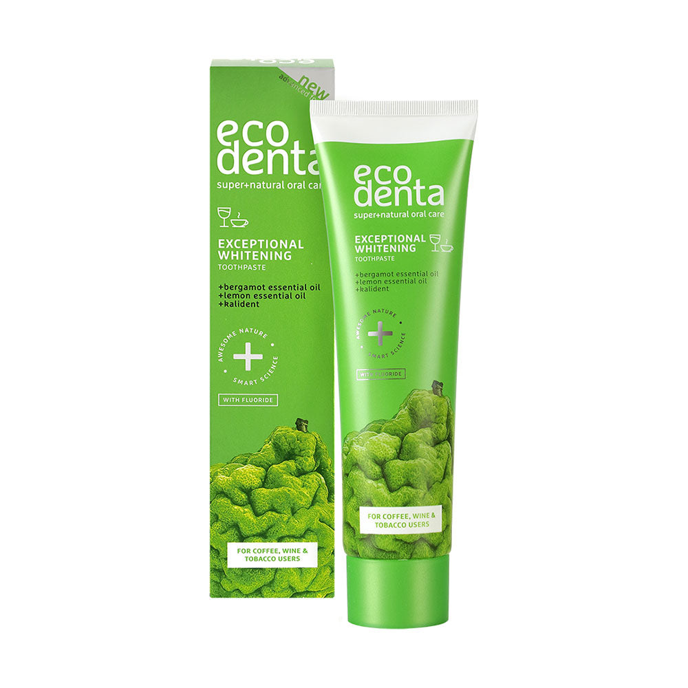 Pasta de dinti cu Bergamot 75 ml, Ecodenta - imagine 2