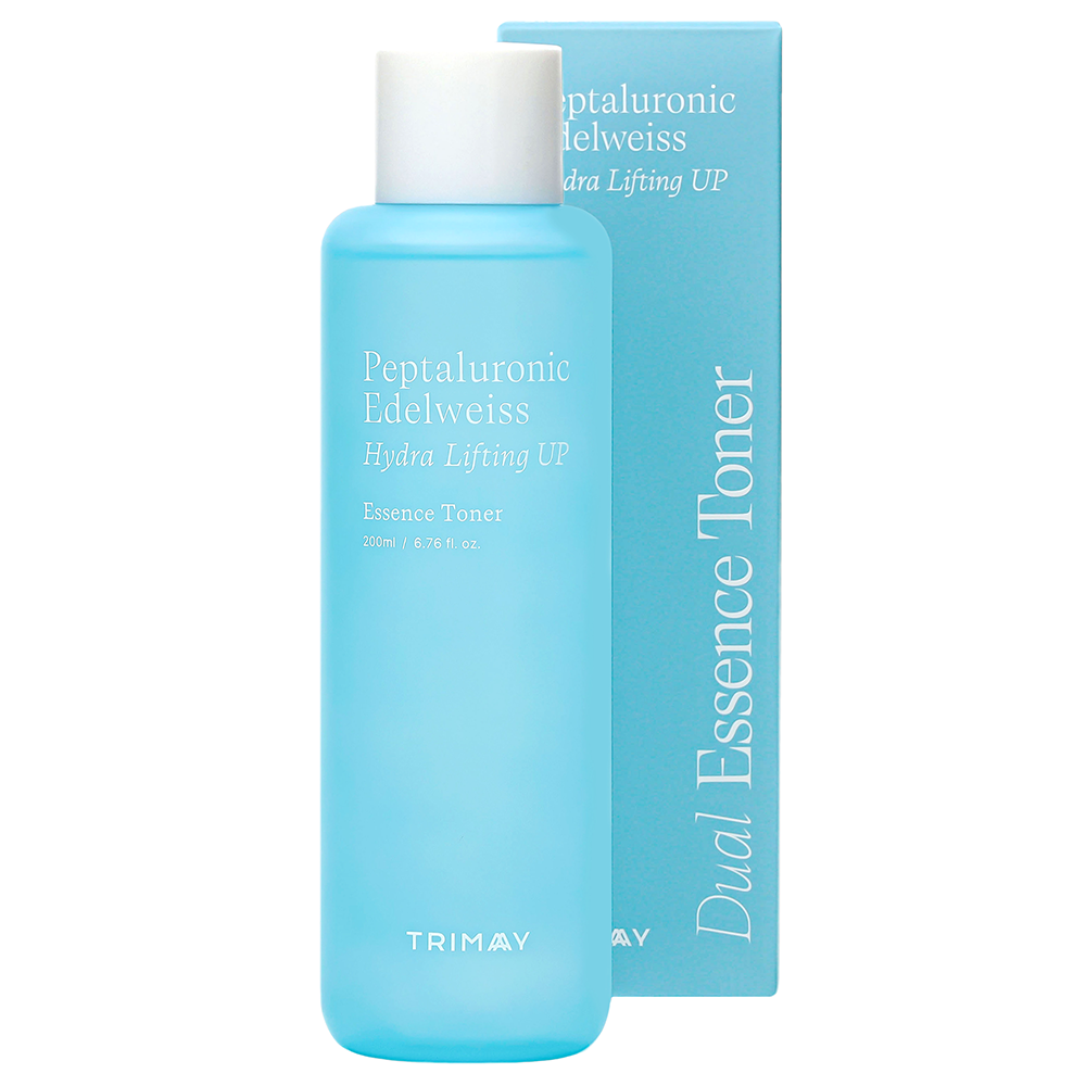 Toner tip esenta hidratanta pentru lifting, Peptaluronic Edelweiss Hydra Lifting UP, Trimay, 200 ml - imagine 2