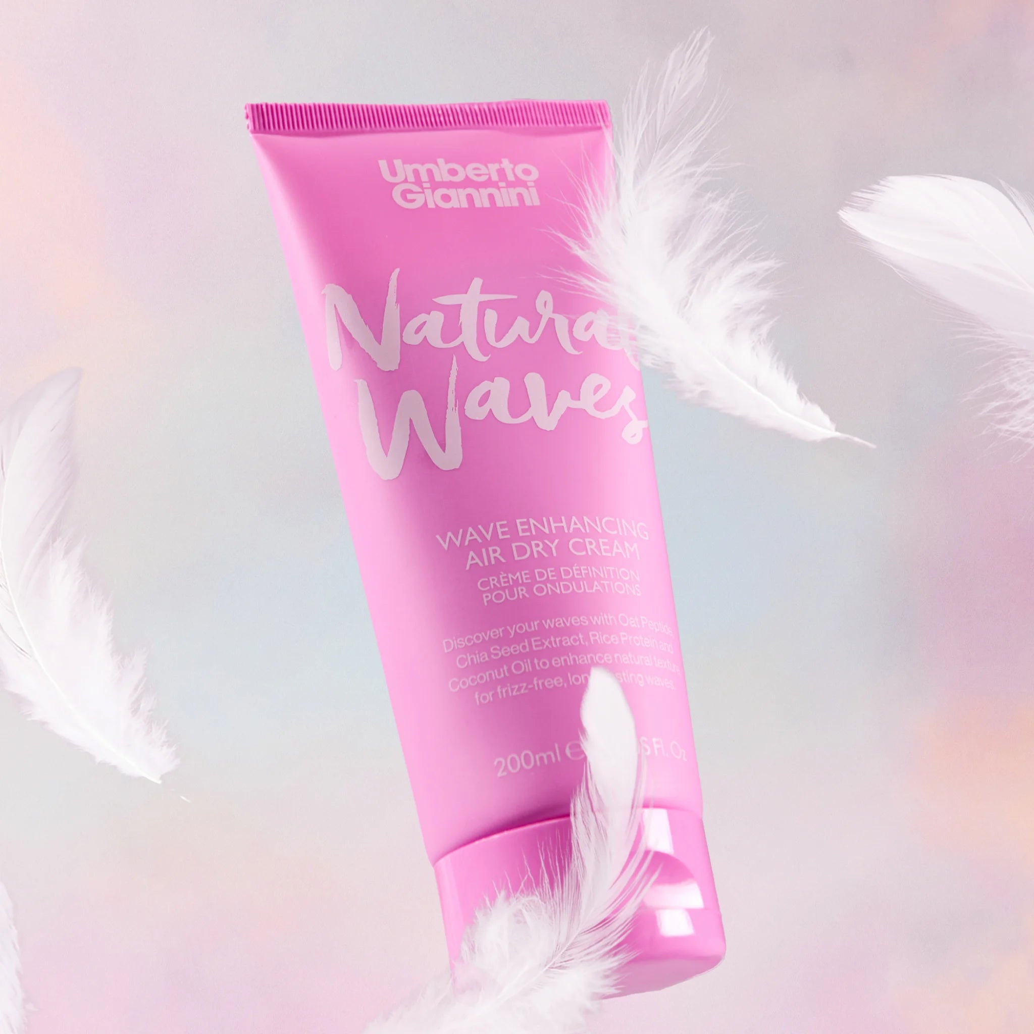 Crema de styling pentru definirea parului ondulat, Natural Waves, Umberto Giannini, 200 ml - imagine 2