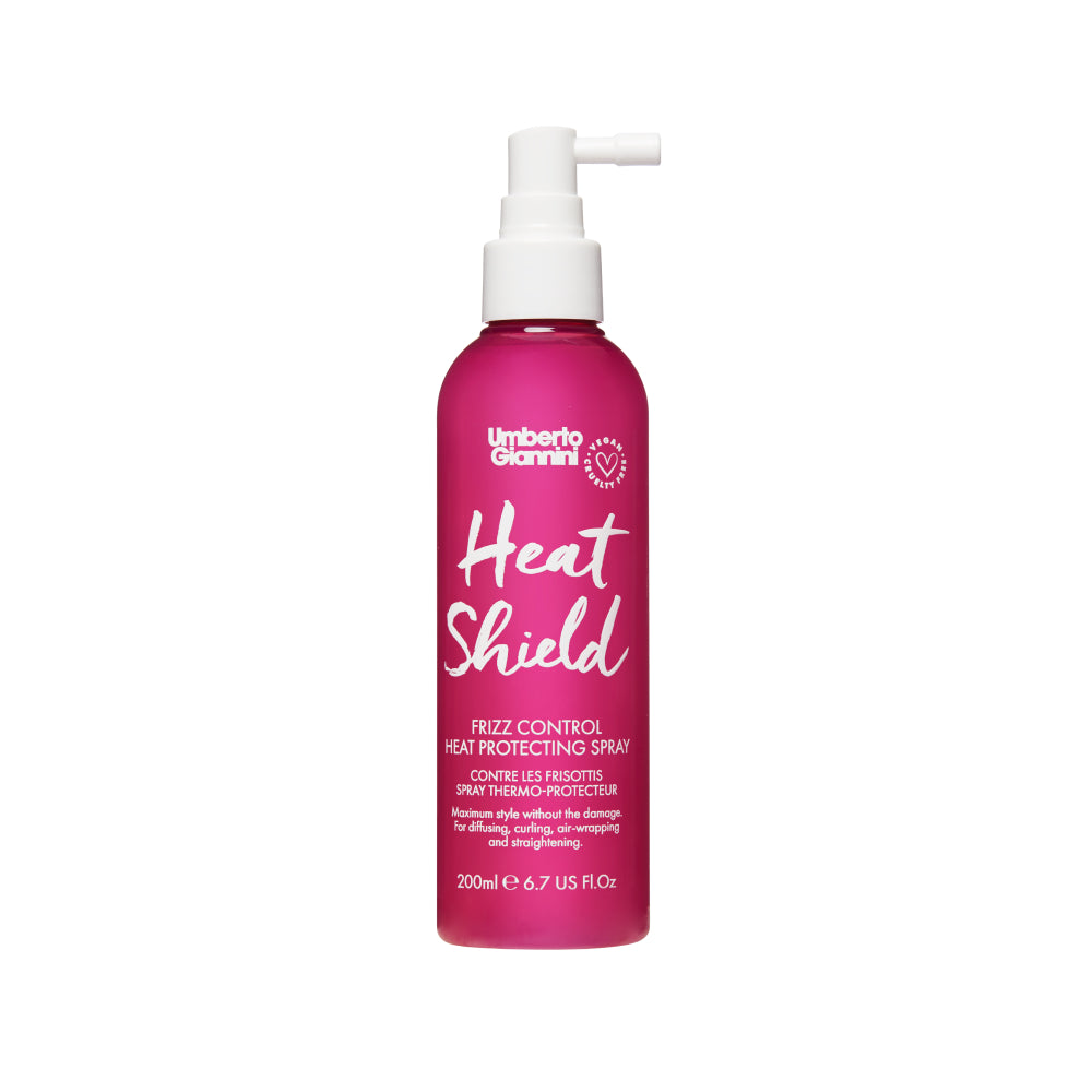 Spray pentru protectie termica si efect anti-static, Heat Shield, Umberto Giannini, 200 ml - imagine 2