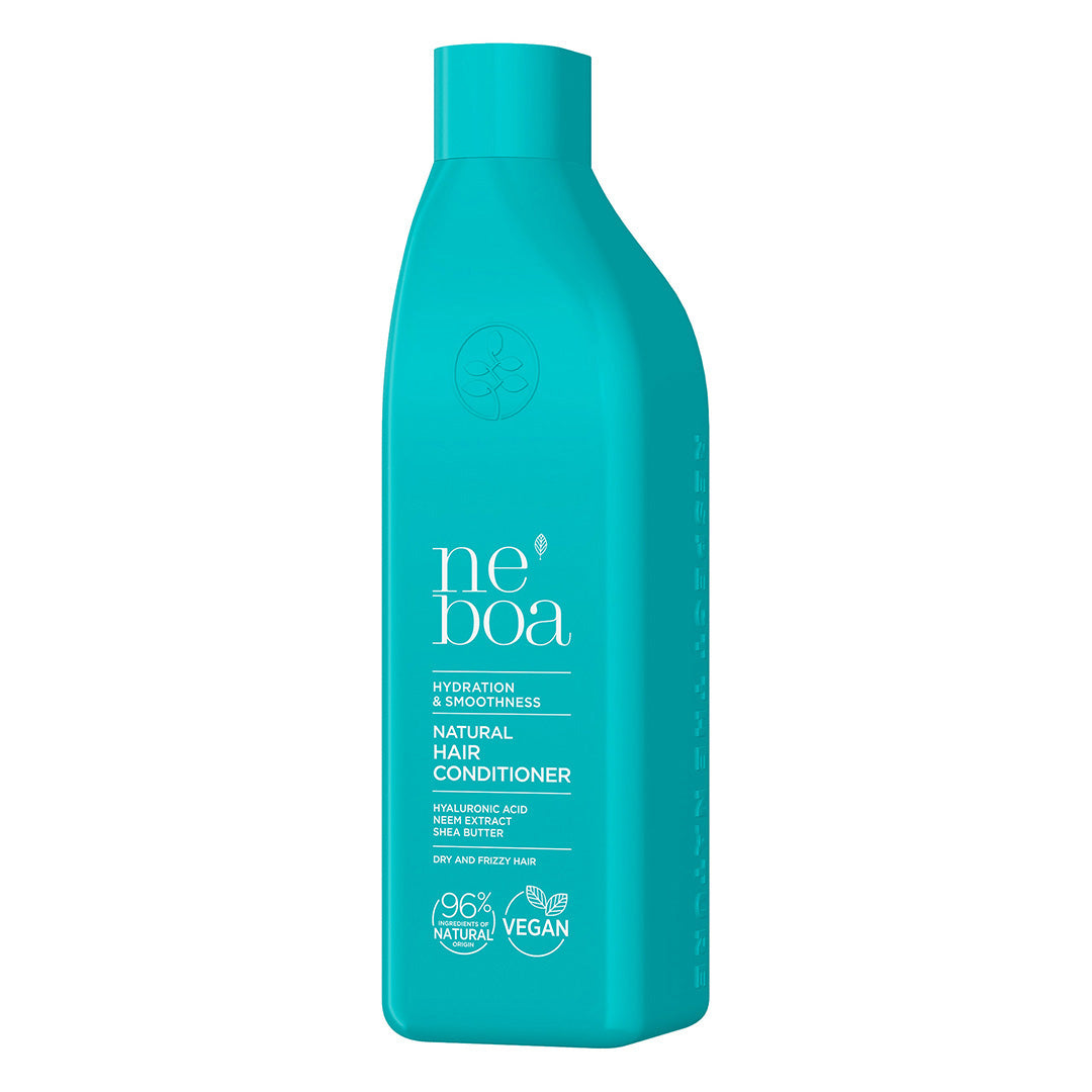 Balsam Natural Hidratant pentru Par, Hydration & Smoothness, Neboa, 300 ml - imagine 2