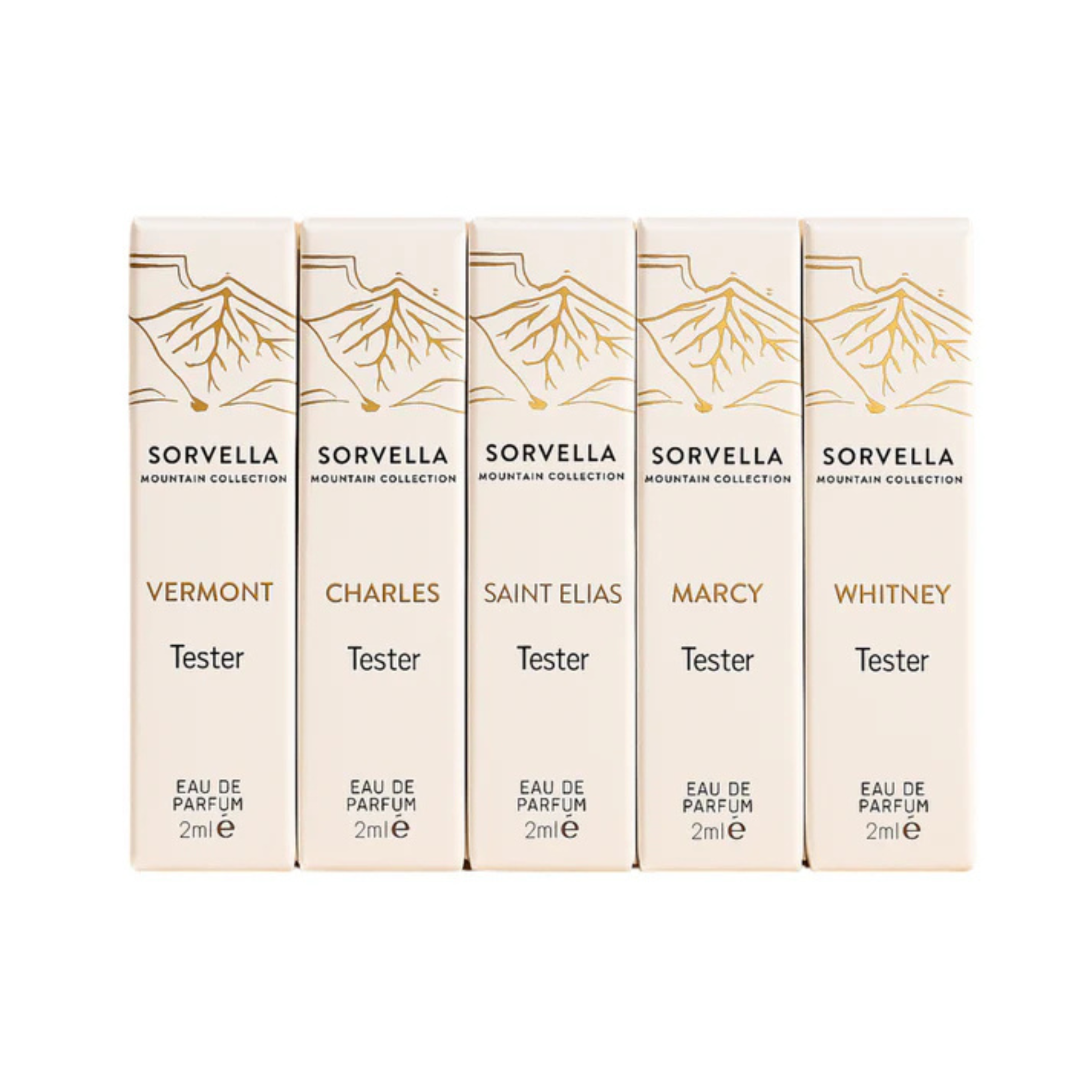 Discovery kit 5 parfumuri unisex SORVELLA MOUNTAIN COLLECTION, 5 x 2 ml - imagine 2