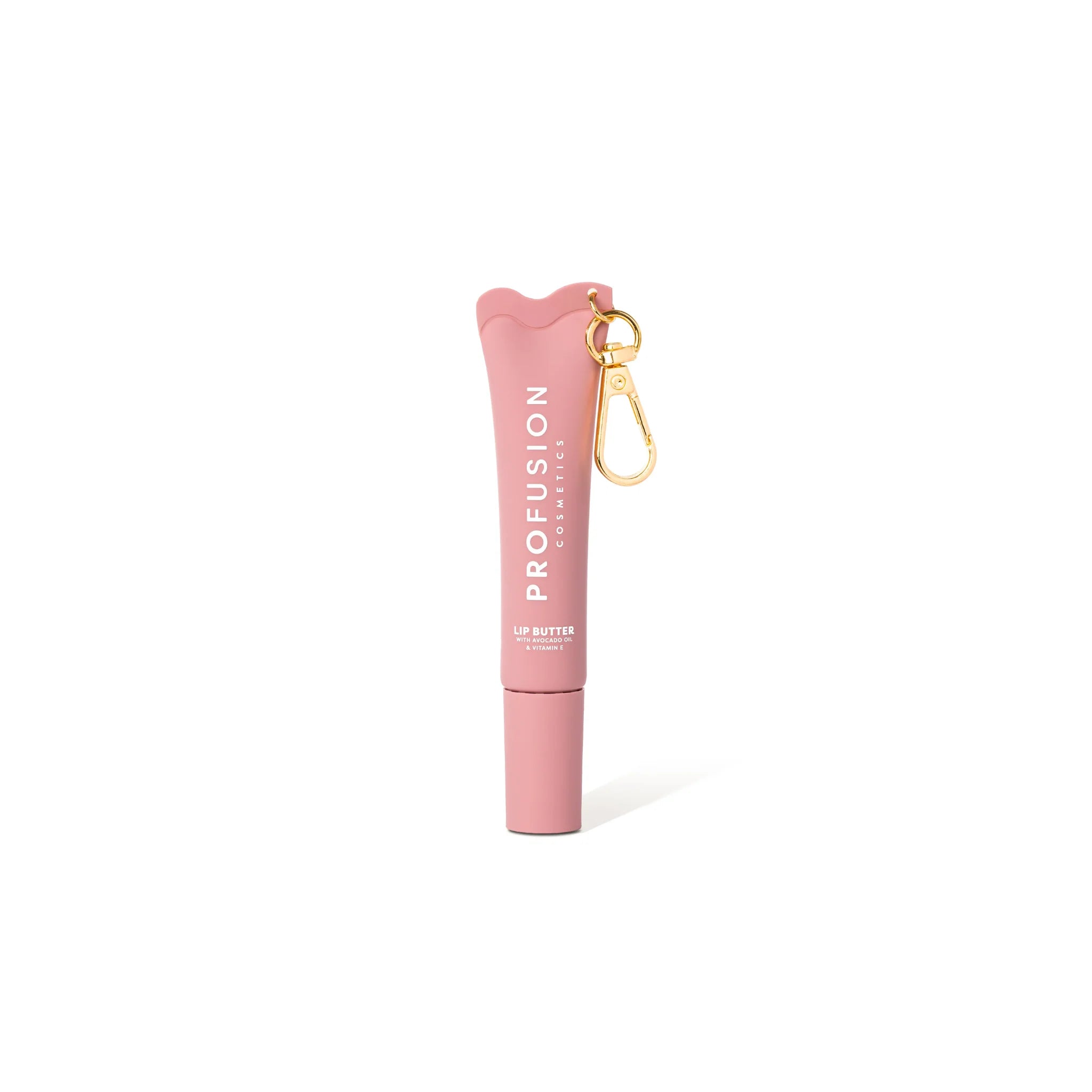 Gloss hidratant pentru buze, cu ulei de avocado, vitamina E & acid hialuronic, Lip Butter, nuanta Nude Vanilla, Profusion Cosmetics, 15 ml - imagine 2