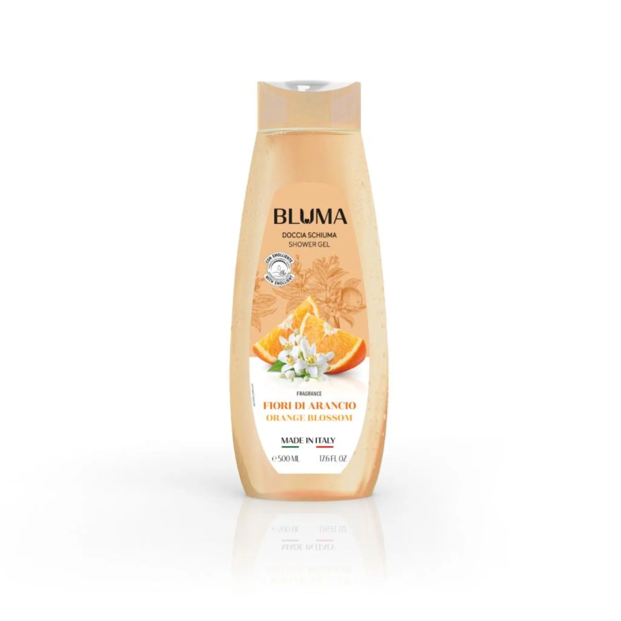 Gel de dus cu parfum de flori de portocal, BLUMA FIORI DI ARANCIO, 500 ml
