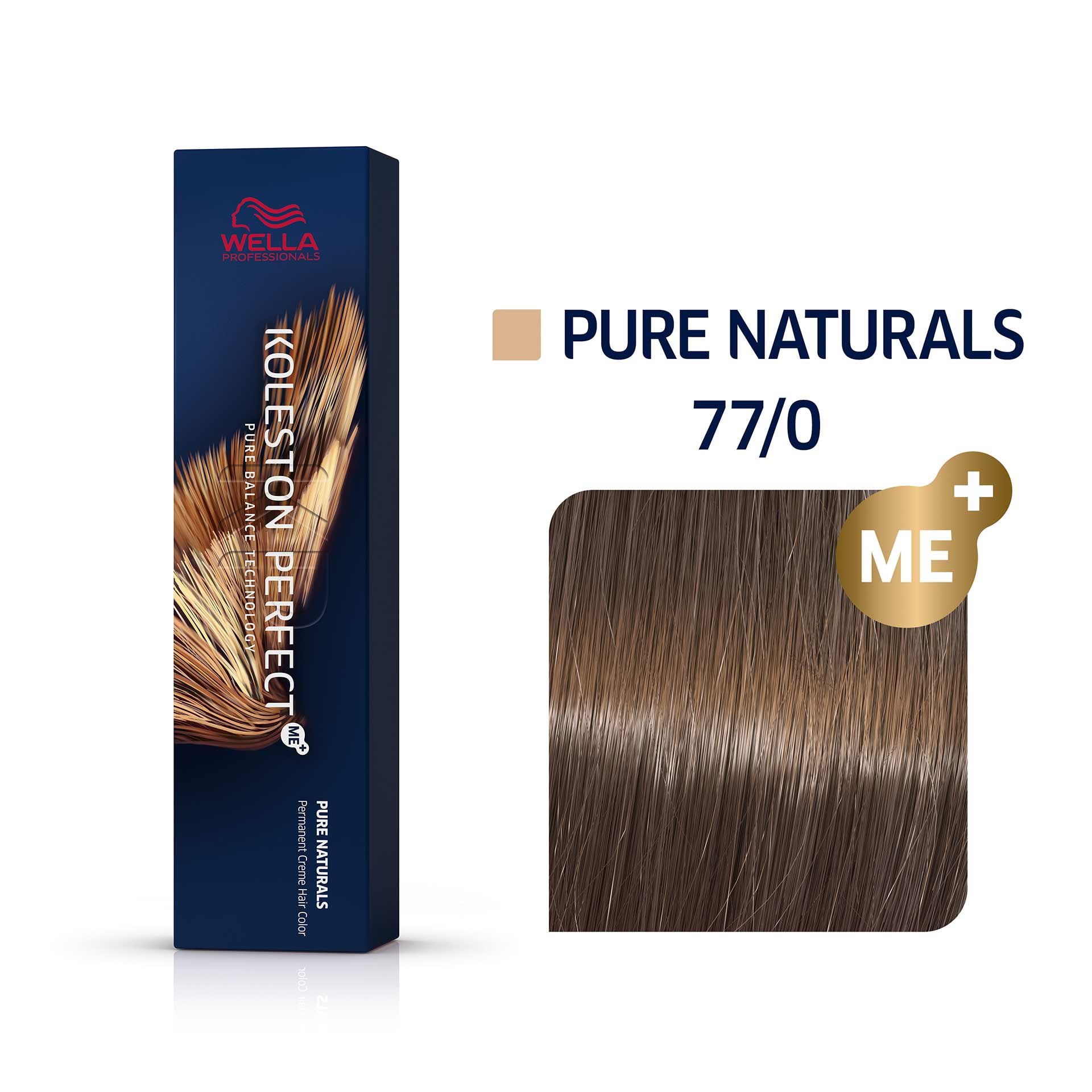 Vopsea permanenta Wella Professionals Koleston Perfect 77/0, Blond Mediu Intens, 60ml