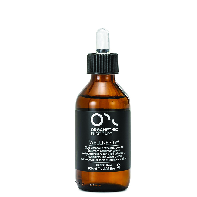Organethic Wellness Grapeseeds & Desert Date, Ulei pentru Par si Corp, 100ml