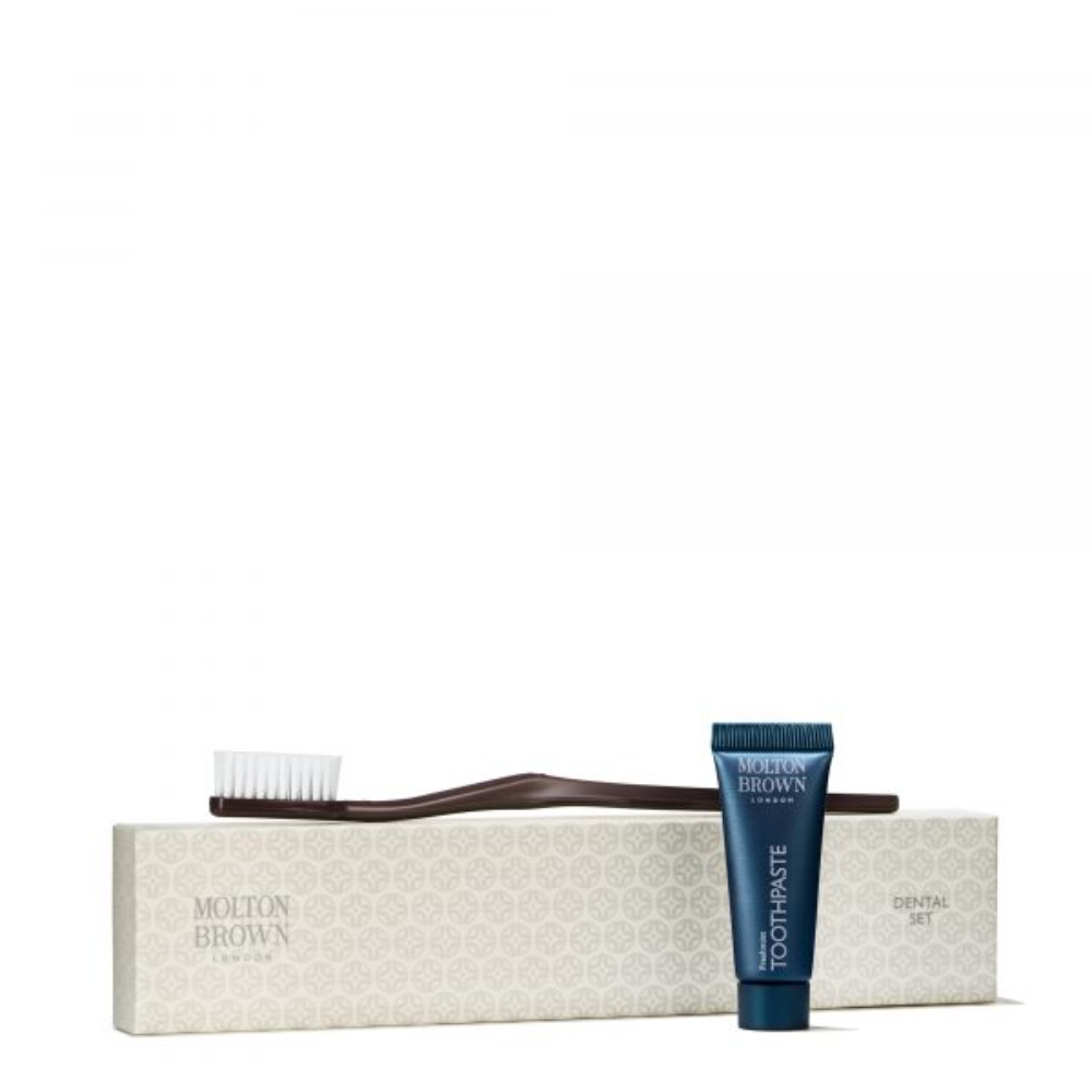 Molton Brown, Kit Dentar de Calatorie, Periuta + Pasta de Dinti Refreshing
