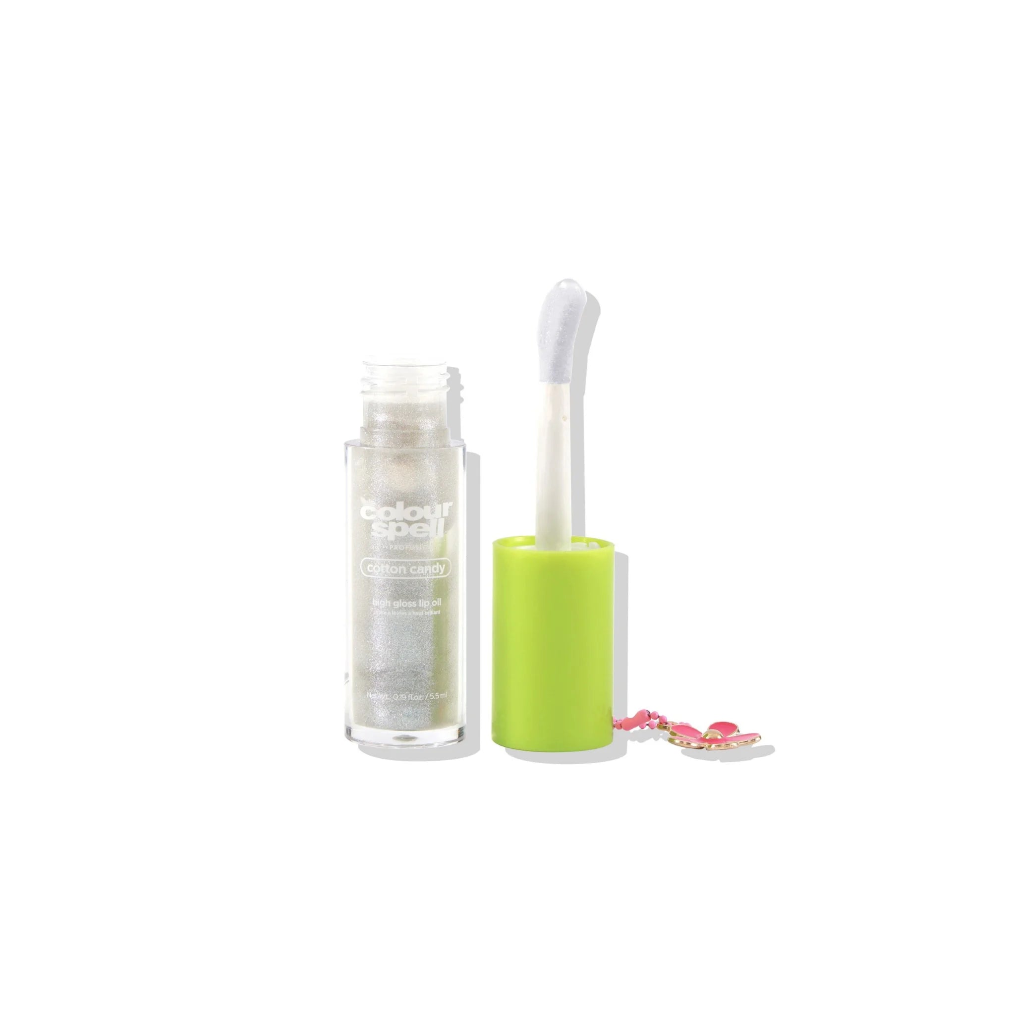 Ulei pentru buze cu efect de luciu intens, High Gloss Lip Oil, nuanta Cotton Candy, Colour Spell by Profusion, 5.5 ml - imagine 2