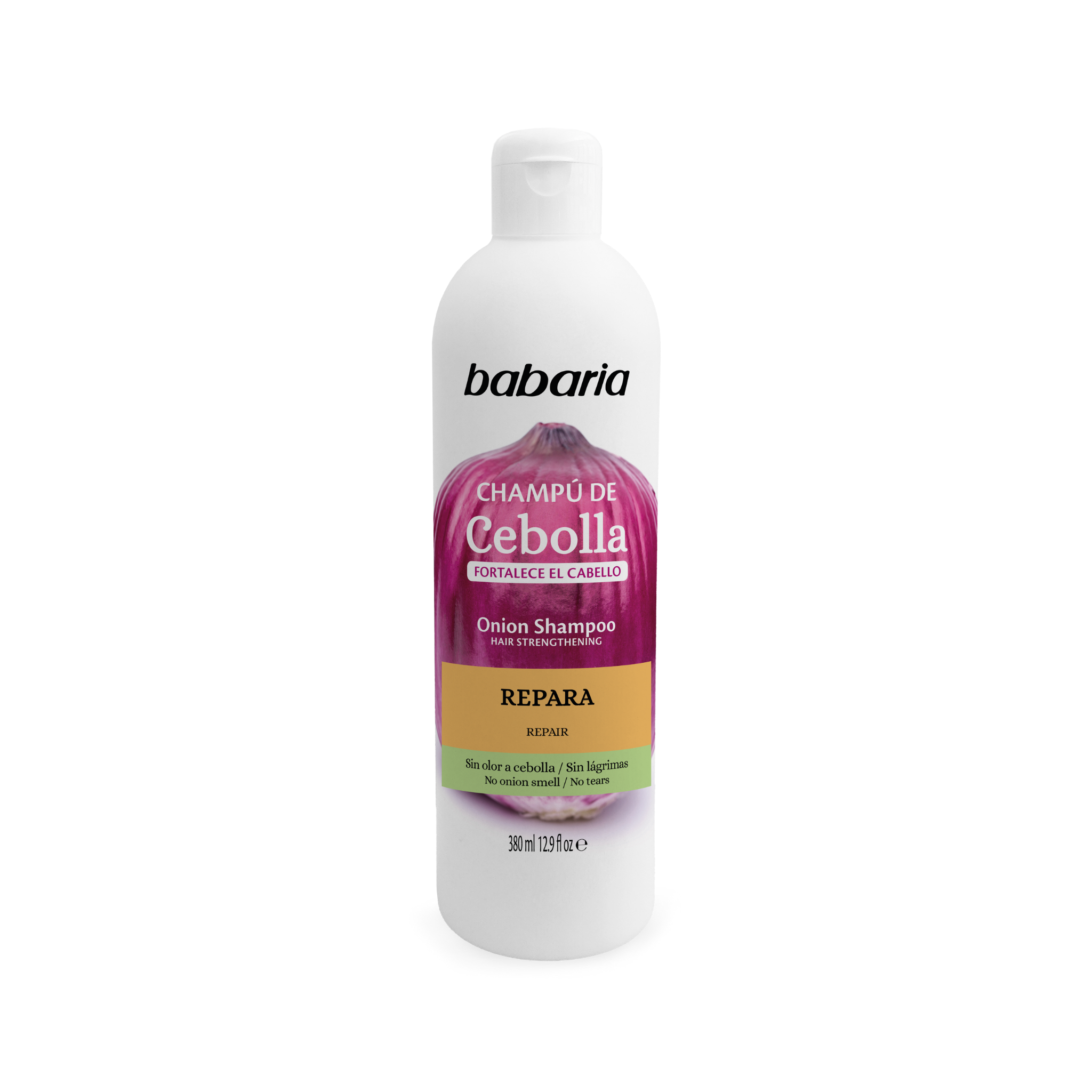 Sampon reparator cu extract de ceapa, pentru fortifierea parului, Babaria, 380 ml