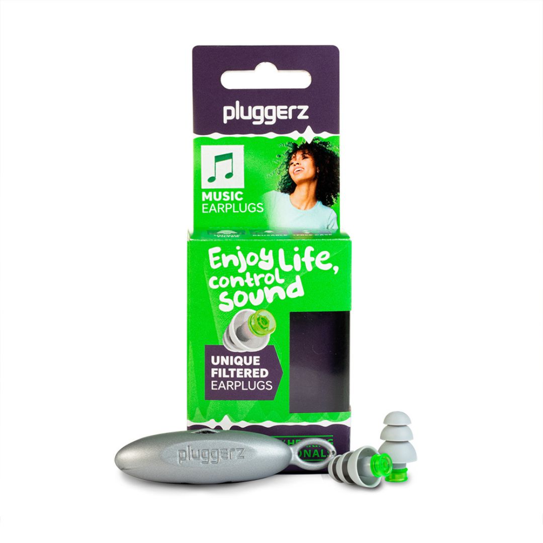 Dopuri de urechi din silicon cu filtru unic pentru muzica, Pluggerz Enjoy Music, 2 bucati - imagine 2