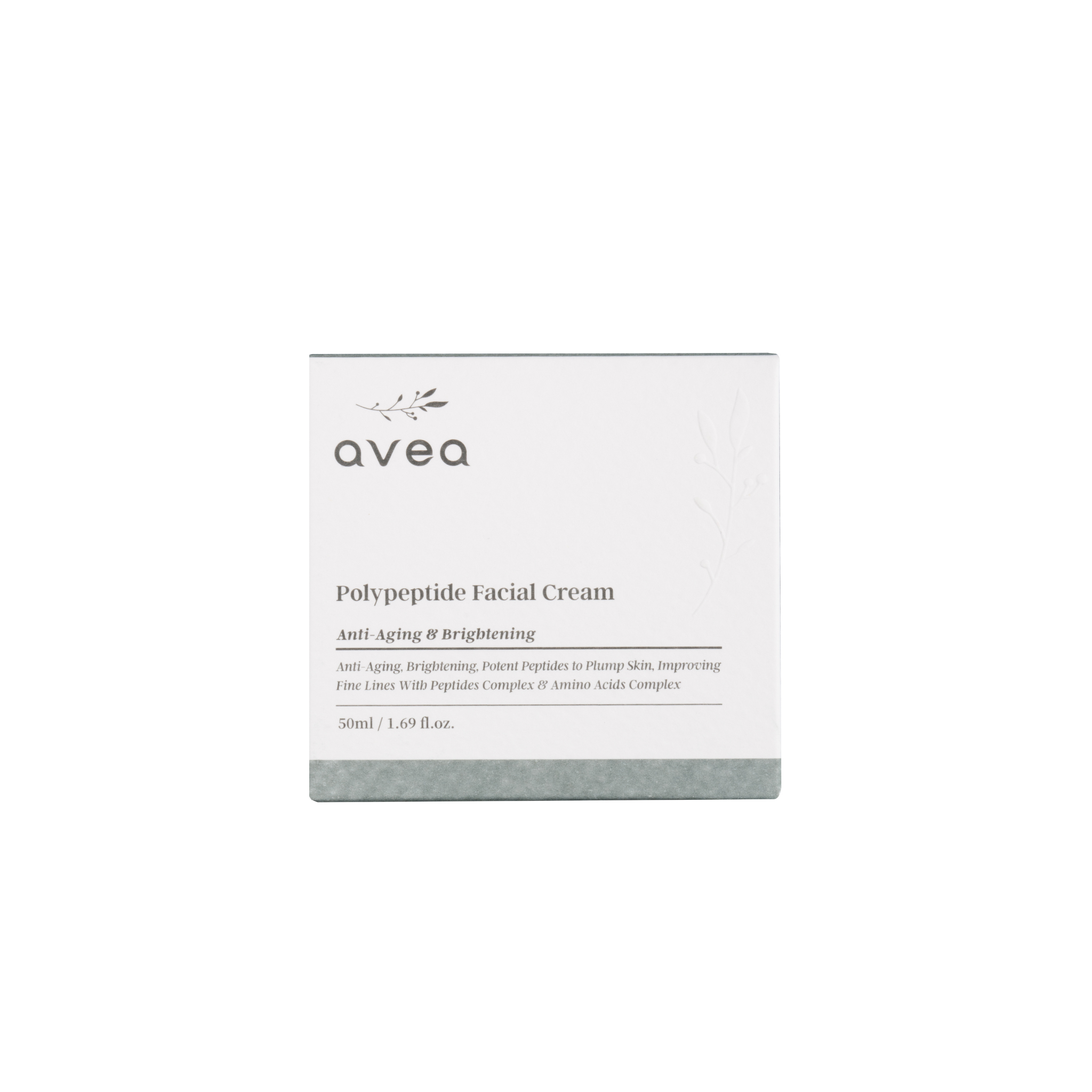 Crema pentru fata cu polipeptide, cu efect anti-aging & iluminare, Avea, 50 ml
