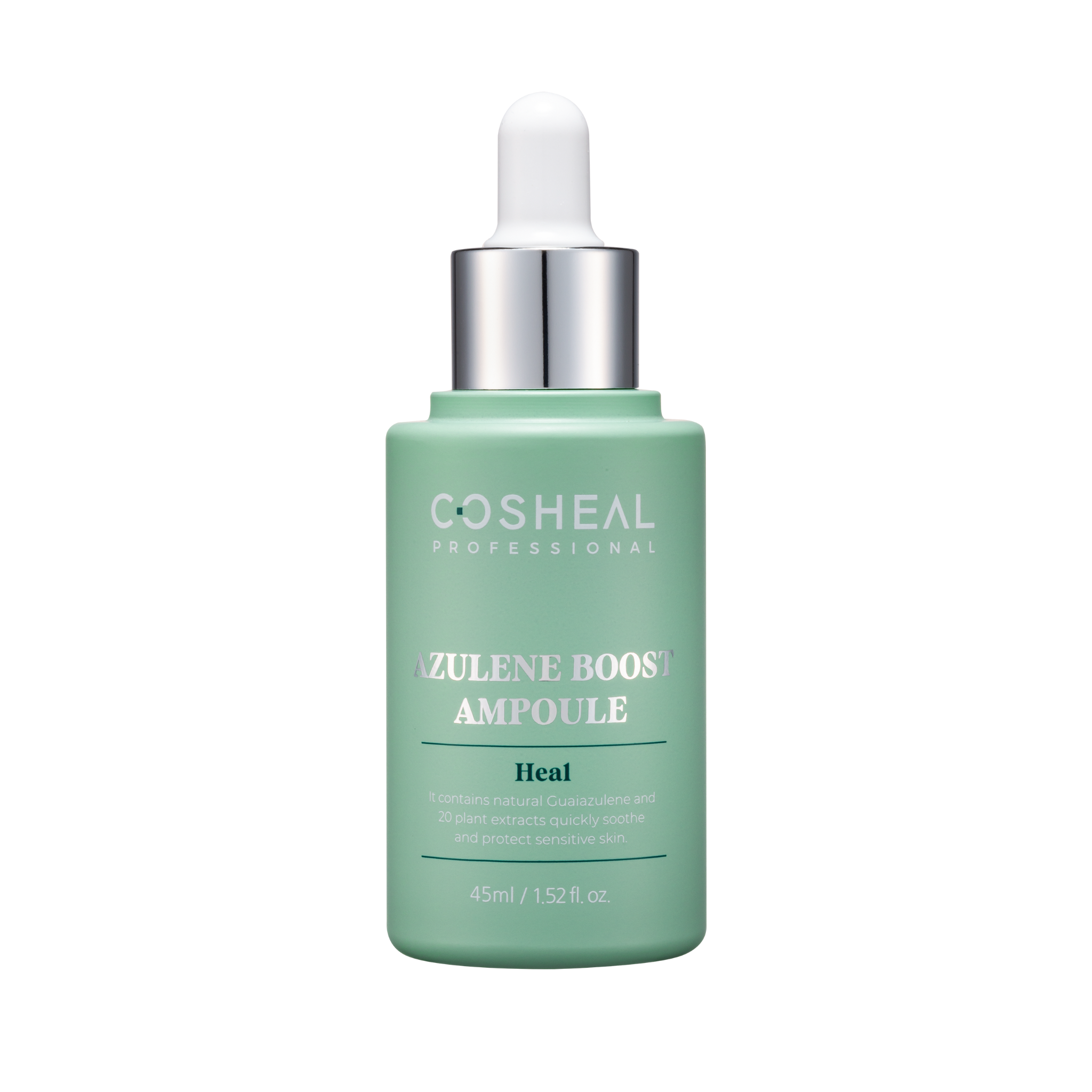 Ser calmant pentru pielea sensibila, cu guaiazulene & extract de plante, Azulene Boost Ampoule, Heal, Cosheal Professional, 45 ml