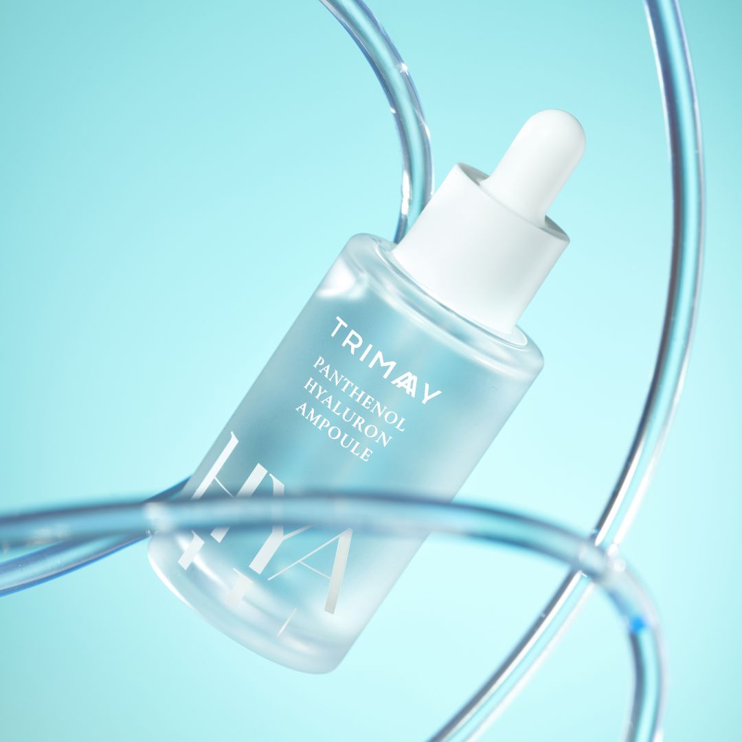 Ser concentrat pentru hidratarea si calmarea tenului Panthenol Hyaluron Ampoule, Trimay, 50 ml - imagine 2