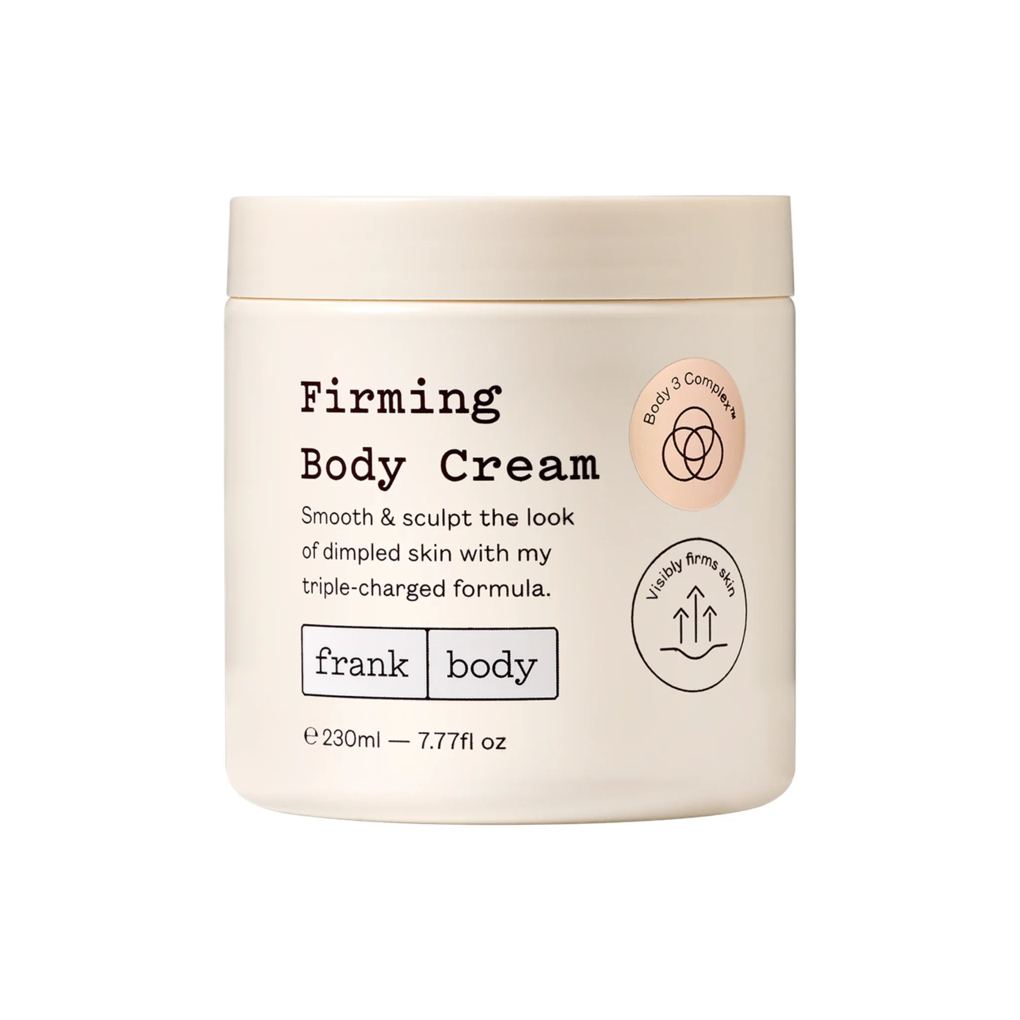 Crema de corp pentru fermitate, efect de netezire si sculptare a pielii, Frank Body, 230 ml