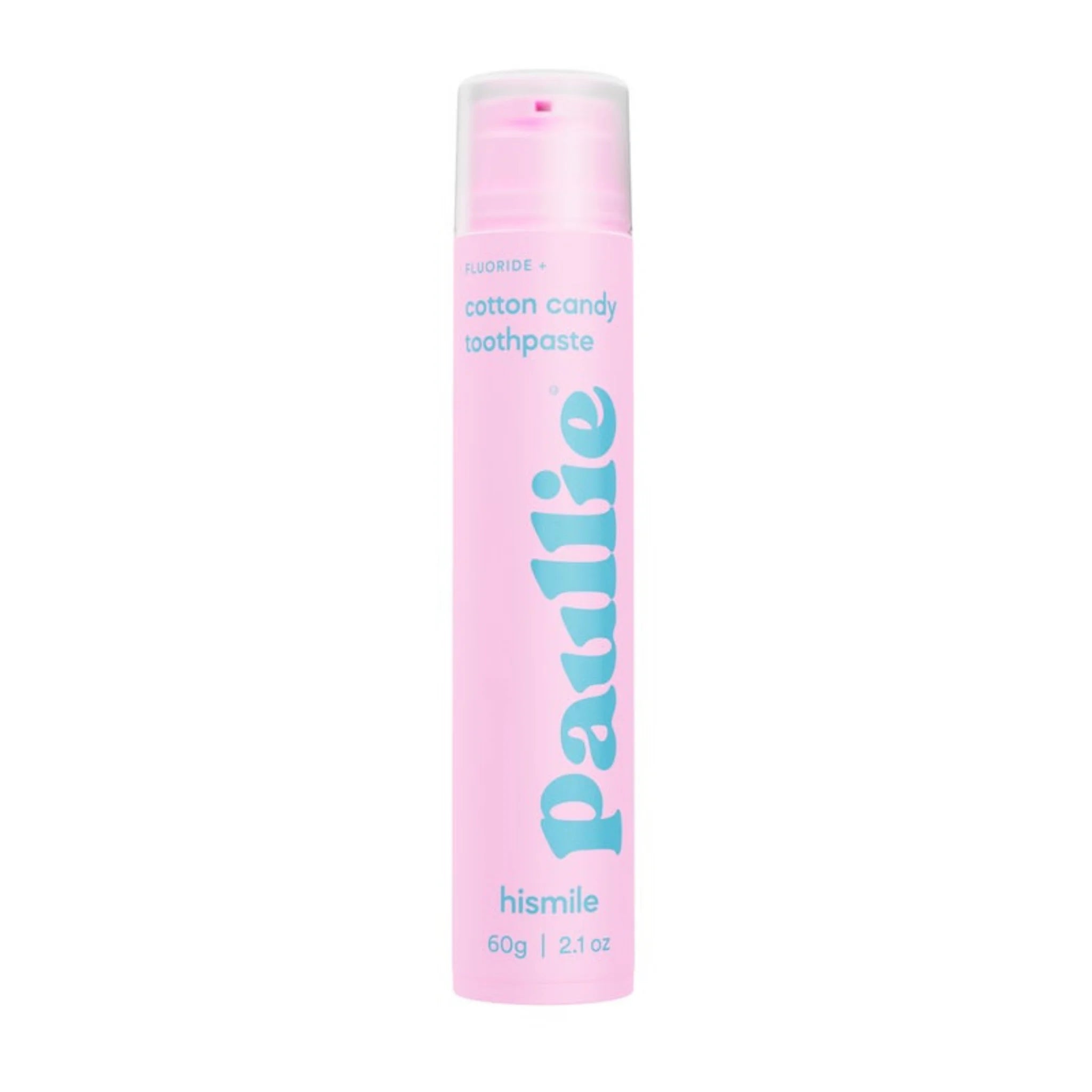 Pasta de dinti cu fluor si aroma de vata de zahar, Cotton Candy, Hismile, 60 g