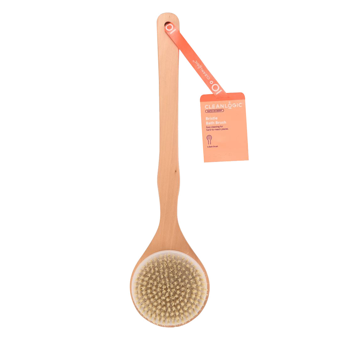 Perie pentru Baie cu Maner Lung, Bath and Body, Cleanlogic - imagine 2