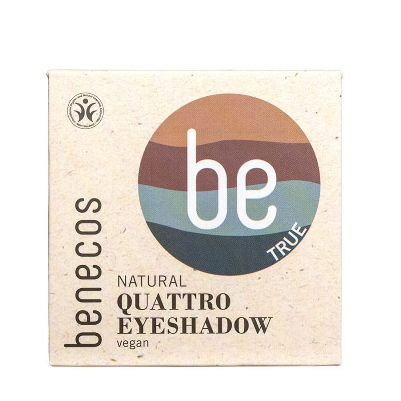 Fard de pleoape bio quattro True Blue - Benecos - imagine 2