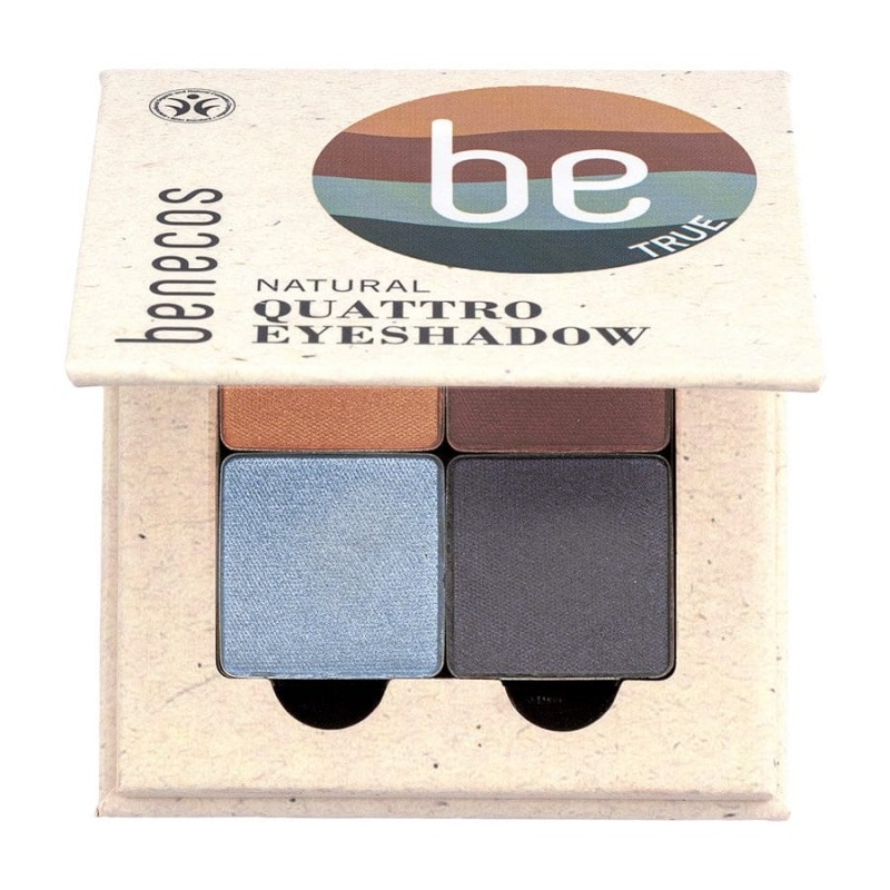 Fard de pleoape bio quattro True Blue - Benecos