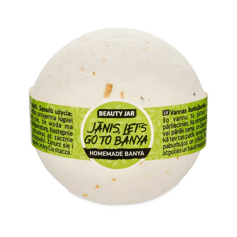 Bila de baie efervescenta cu flori de tei, Janis, Beauty Jar, 150g - imagine 2