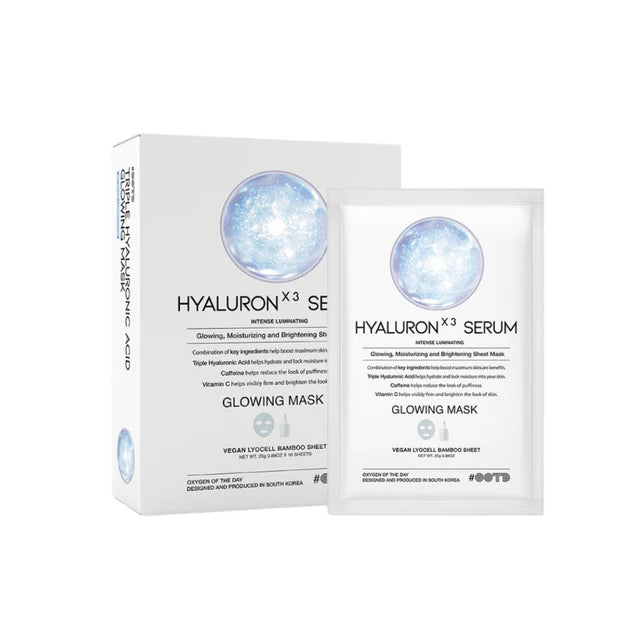 Masca tip servetel cu trei tipuri de acid hialuronic, #OOTD, 25g - imagine 2
