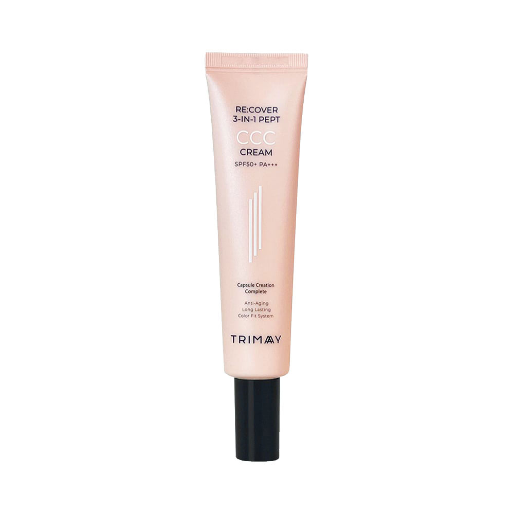 Crema coloranta CCC Cream Re:cover 3-in-1 Pept SPF50+PA+++, Trimay, 30 ml - imagine 2