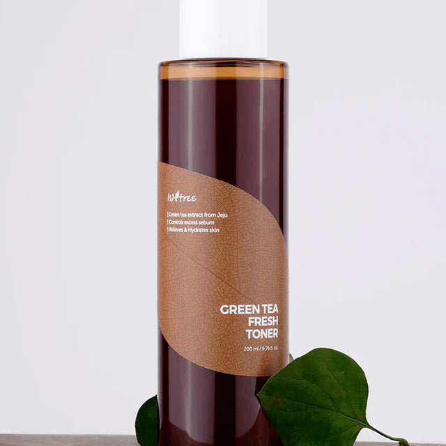 Green tea line - Toner purifiant cu ceai verde, Isntree, 200 ml - imagine 2