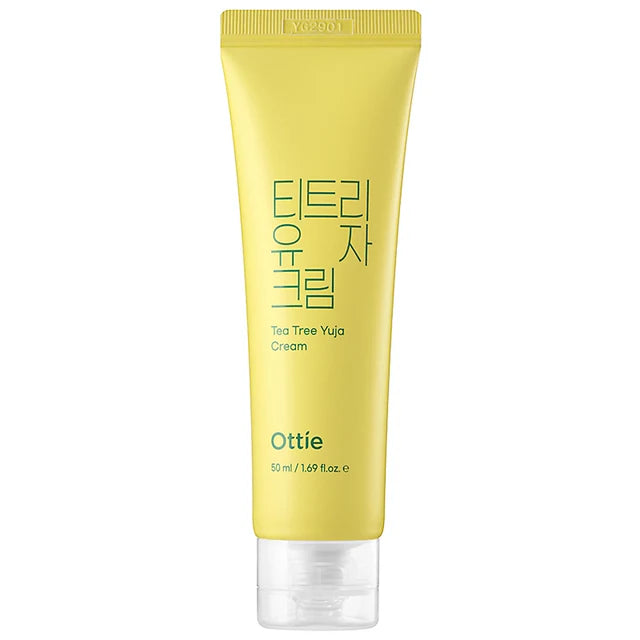 Tea Tree Yuja - Crema cu arbore de ceai si yuja, Ottie, 50 ml - imagine 2